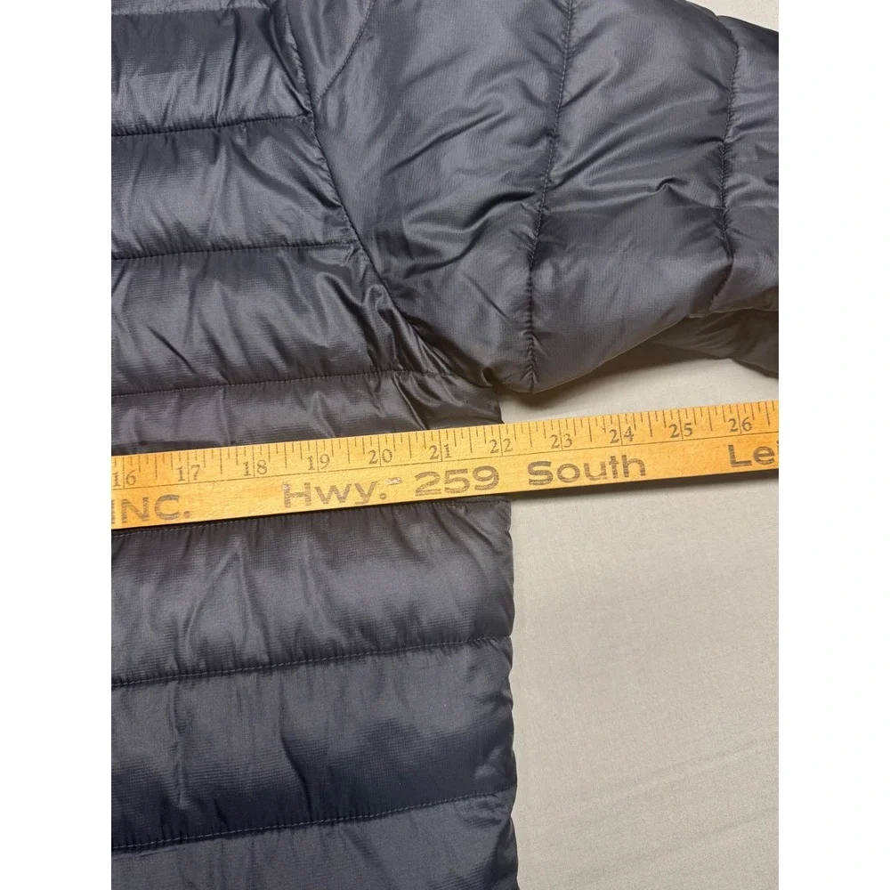 Columbia Mens Black Puffer Jacket Full Zip Quilted Insulated Coat Small